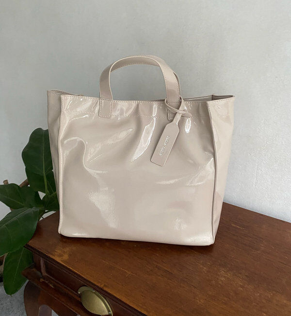  「【新色追加】【WEB限定】 ソフトエナメルショッパーバッグ」|トートバッグ|