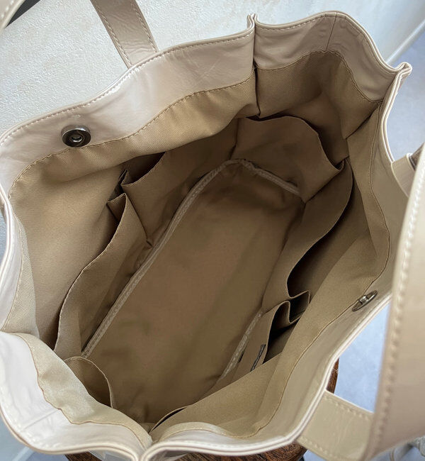  「【新色追加】【WEB限定】 ソフトエナメルショッパーバッグ」|トートバッグ|