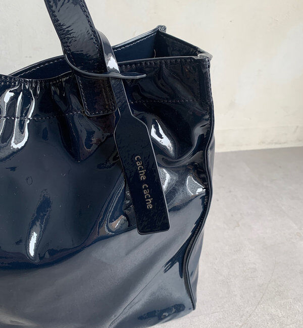  「【新色追加】【WEB限定】 ソフトエナメルショッパーバッグ」|トートバッグ|