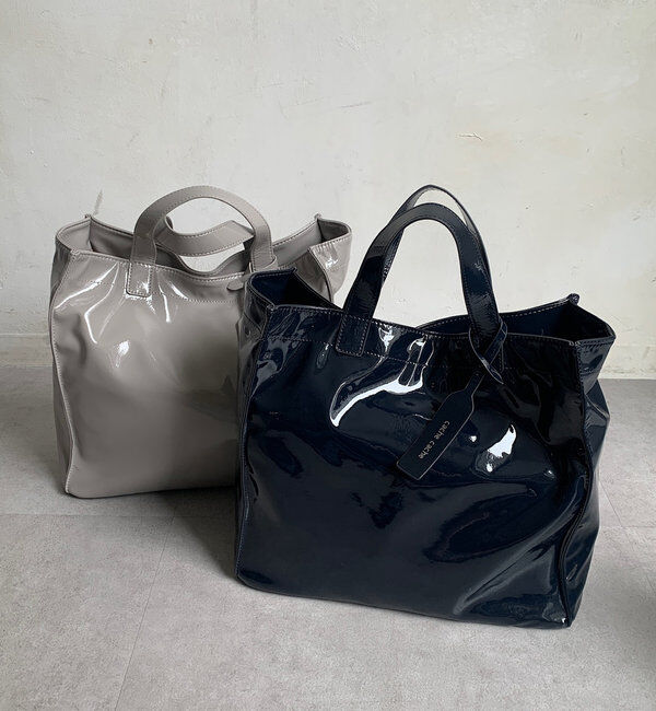  「【新色追加】【WEB限定】 ソフトエナメルショッパーバッグ」|トートバッグ|