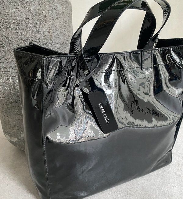  「【新色追加】【WEB限定】 ソフトエナメルショッパーバッグ」|トートバッグ|