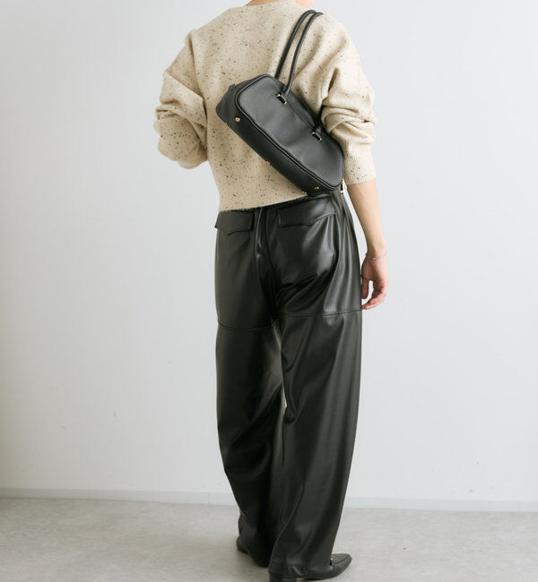  「【カーディガンとしても着れる】ショートZIPニット」|ニット・セーター|