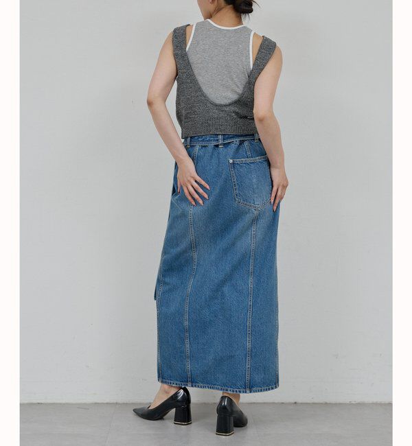  「【PEAS】レタードニットベスト」|ニット・セーター|