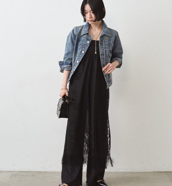  「レースキャミワンピース」|ワンピース|