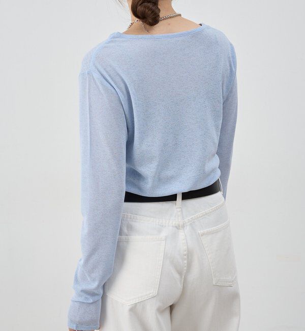  「シアーロングスリーブTee」|Tシャツ・カットソー|