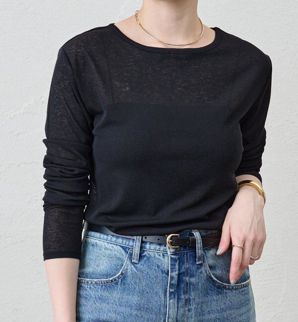  「シアーロングスリーブTee」|Tシャツ・カットソー|