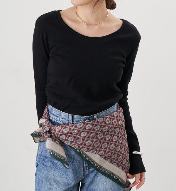  「ベアテレコロングスリーブカットソー」|Tシャツ・カットソー|