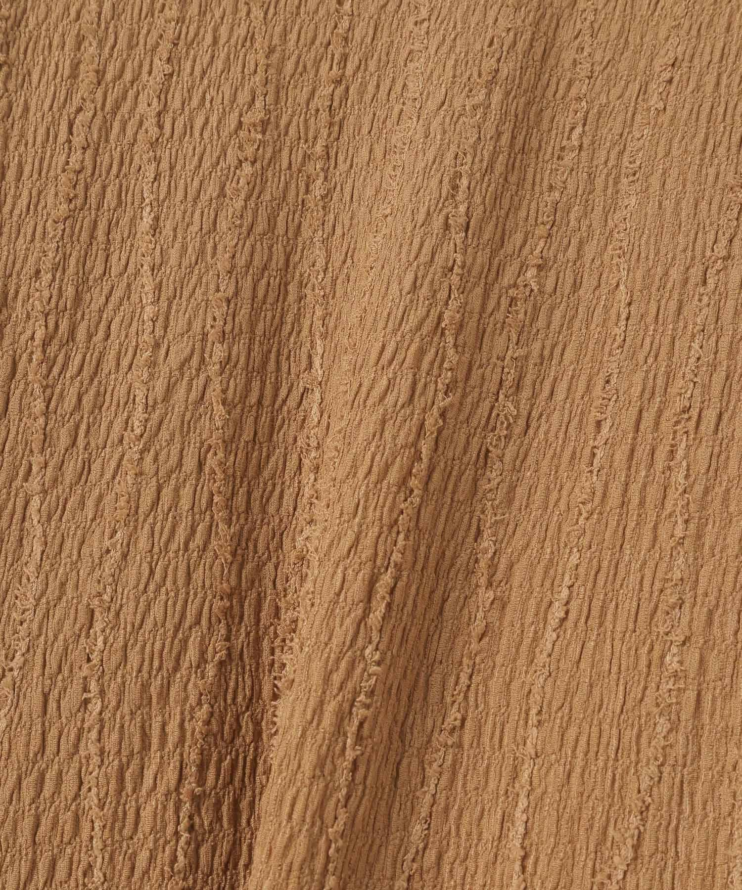 LOWRYS FARM「ジャガードフリンジＬＳ」|Tシャツ・カットソー|