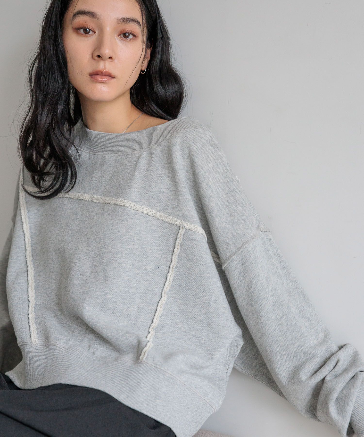 LOWRYS FARM「リメイクフウウラケＬＳ」|Tシャツ・カットソー|