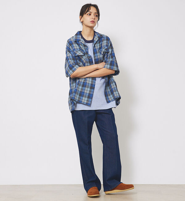 ABAHOUSE「【PENDLETON/ペンドルトン】Open Collar Shirt/ボードシ」|シャツ・ブラウス|