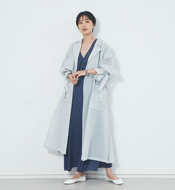 Rouge vif「シアーライトコート」|トレンチコート|