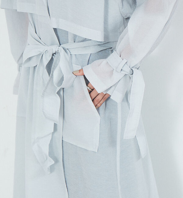 Rouge vif「シアーライトコート」|トレンチコート|