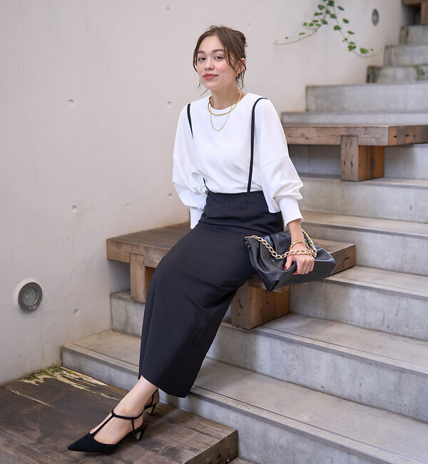 Rouge vif「ダンボールフォルムプルオーバー」|Tシャツ・カットソー|