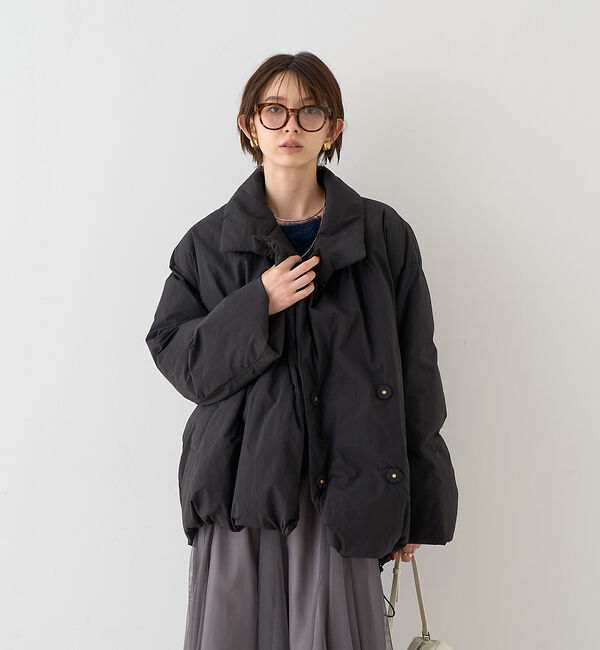Rouge vif「【一部店舗限定】コクーンミドルダウンジャケット / コート」|ダウン|