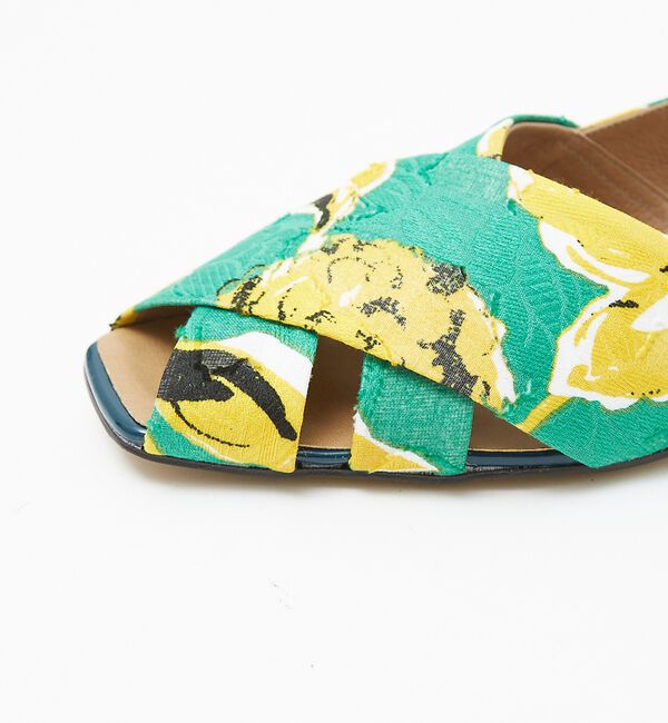 AU BANNISTER「スリングバックオープントゥフラット」|サンダル|