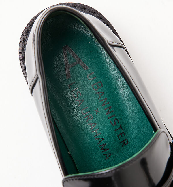 AU BANNISTER「浦浜アリサ&times;Au BANNISTERコラボ オブリークトゥローファー」|ローファー|