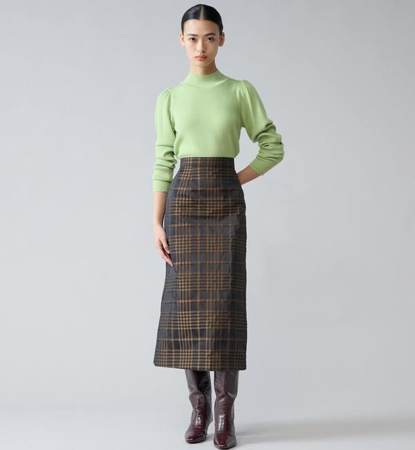 TIARA「パフスリーブリブニット」|ニット・セーター|