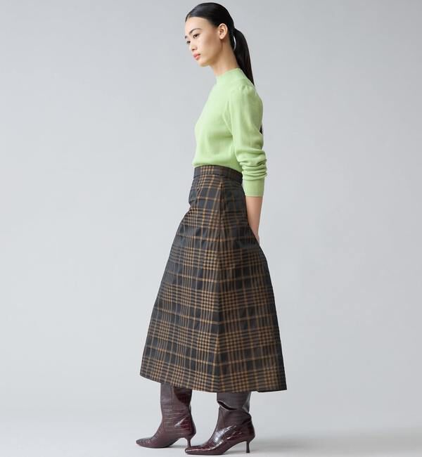 TIARA「パフスリーブリブニット」|ニット・セーター|