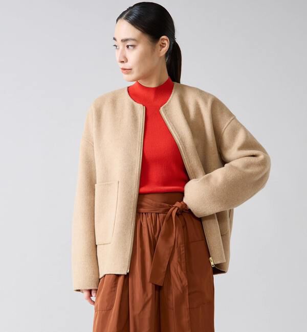 TIARA「パフスリーブリブニット」|ニット・セーター|