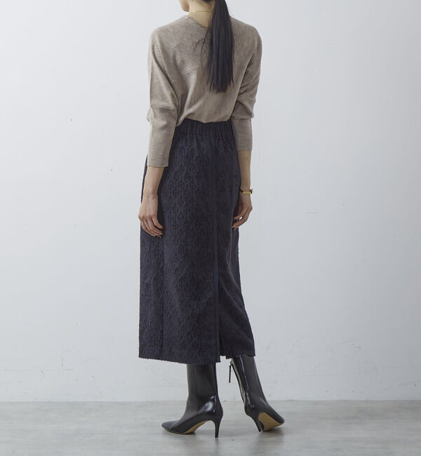 Liesse「カットジャガードタイトスカート」|スカート|