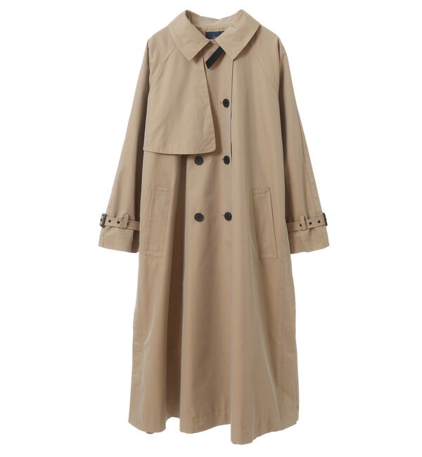 Soffitto「【定番アレンジ】サイドスリットシャンブレートレンチコート」|トレンチコート|