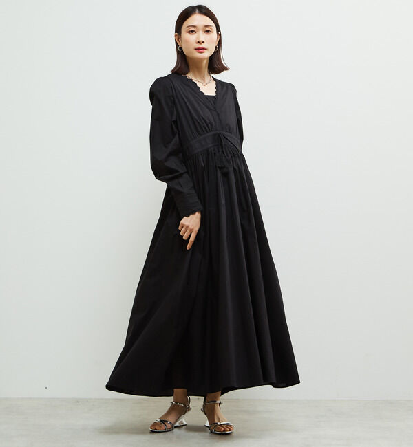 Soffitto「スカラデザインマキシワンピース」|ワンピース|