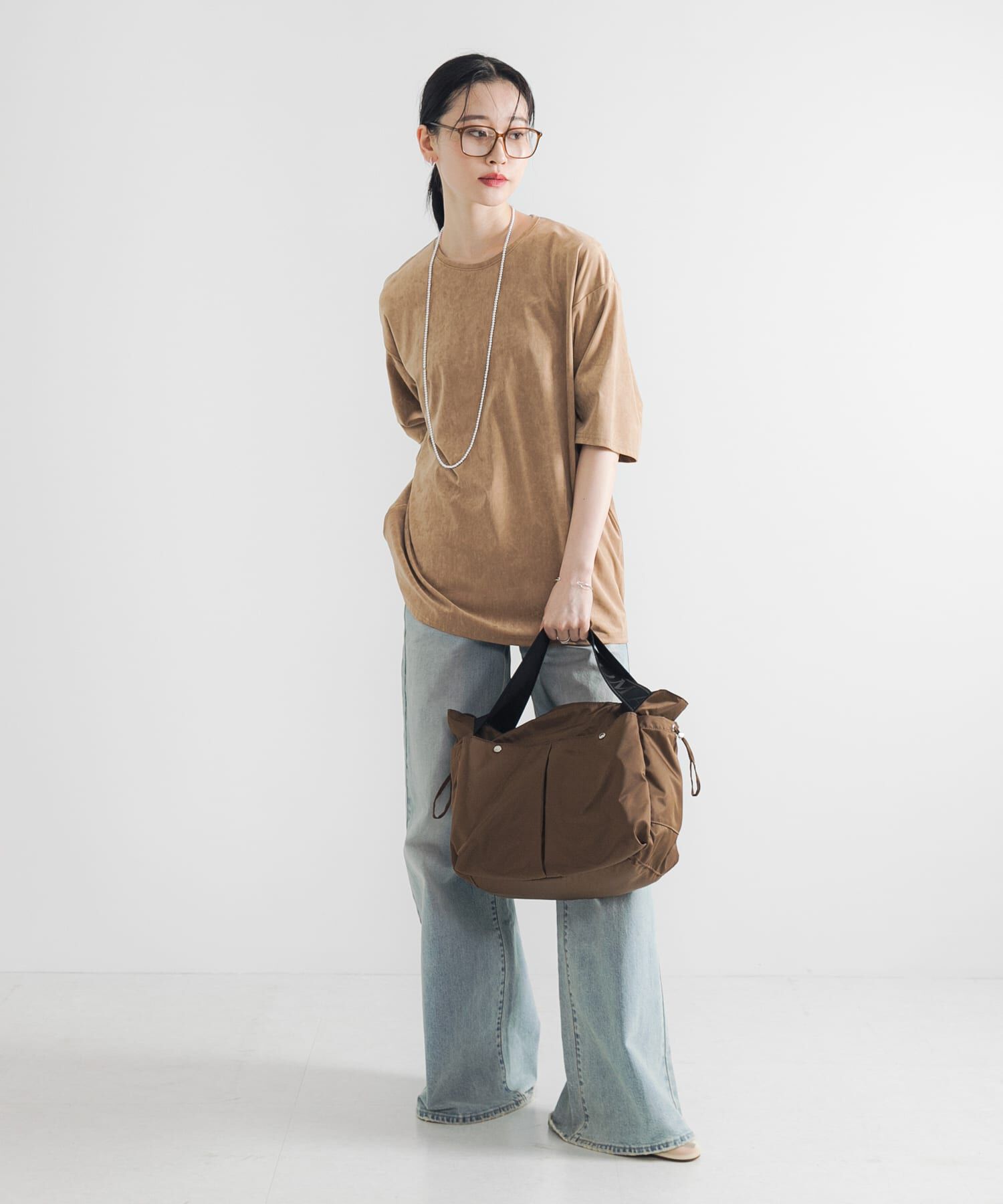 URBAN RESEARCH「スエードライクルーズカットソー」|Tシャツ・カットソー|