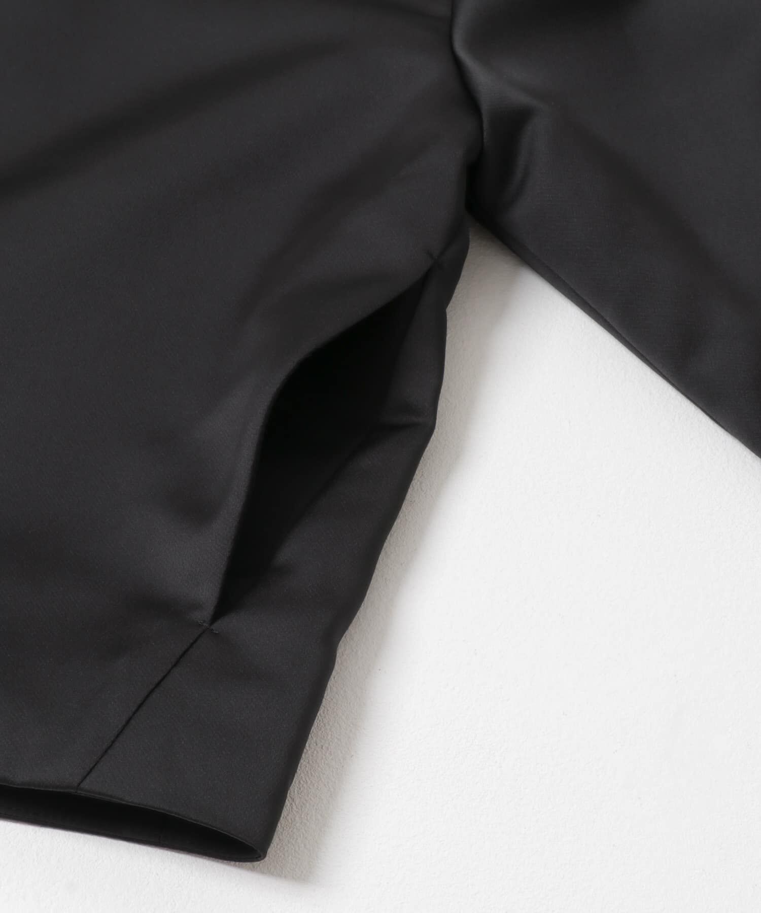 URBAN RESEARCH ROSSO「マットサテンノーカラーブルゾン」|ブルゾン・スタジャン|