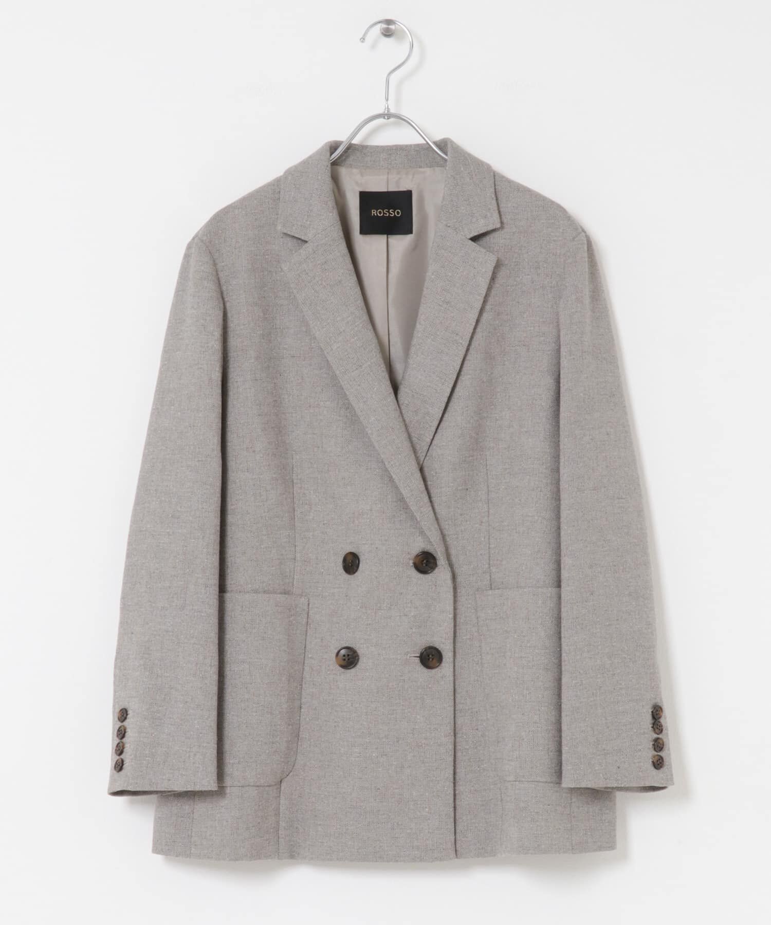 URBAN RESEARCH ROSSO「ツイードテーラードダブルジャケット」|その他|