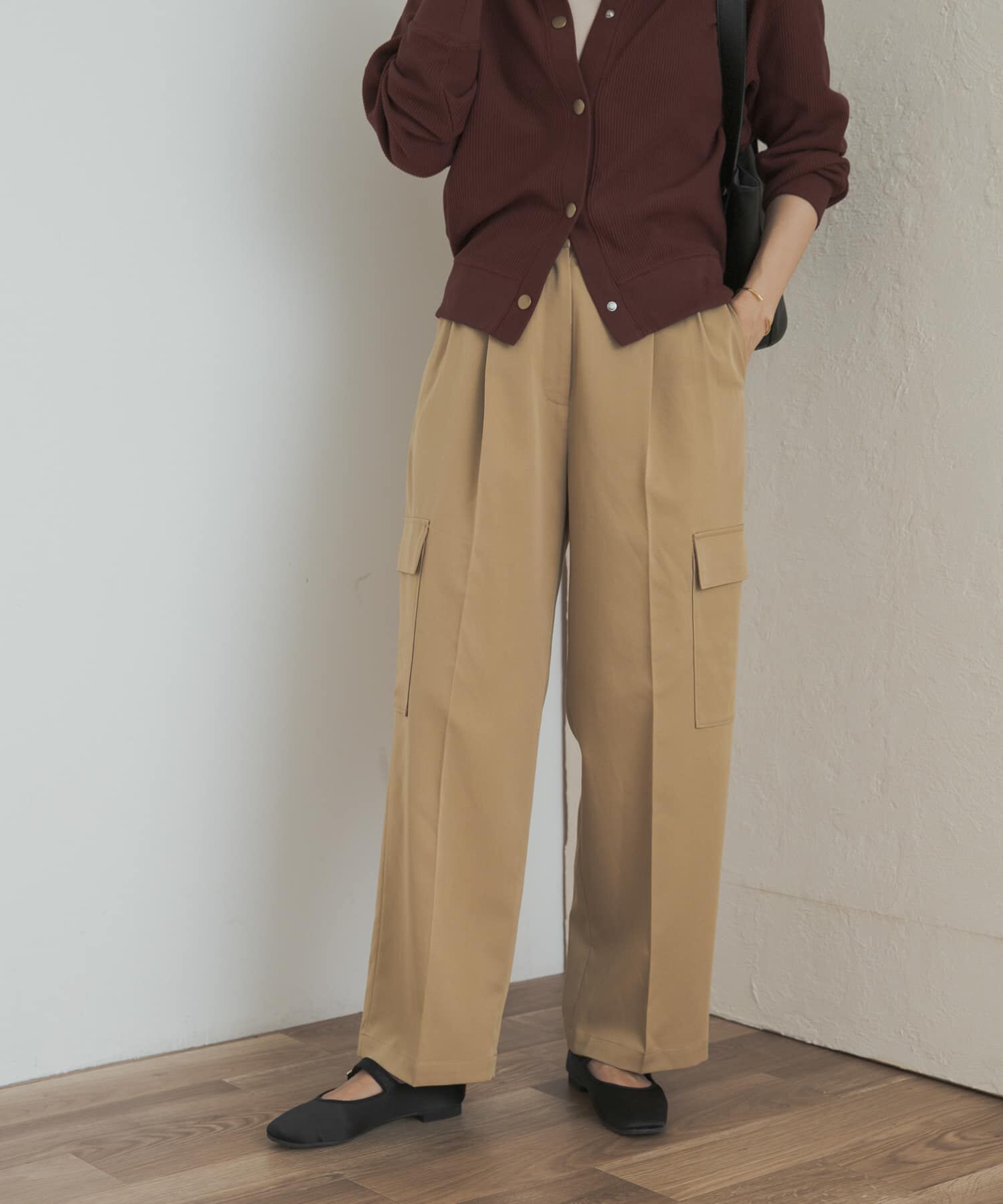 URBAN RESEARCH DOORS「センタープレスカーゴパンツ」|その他|