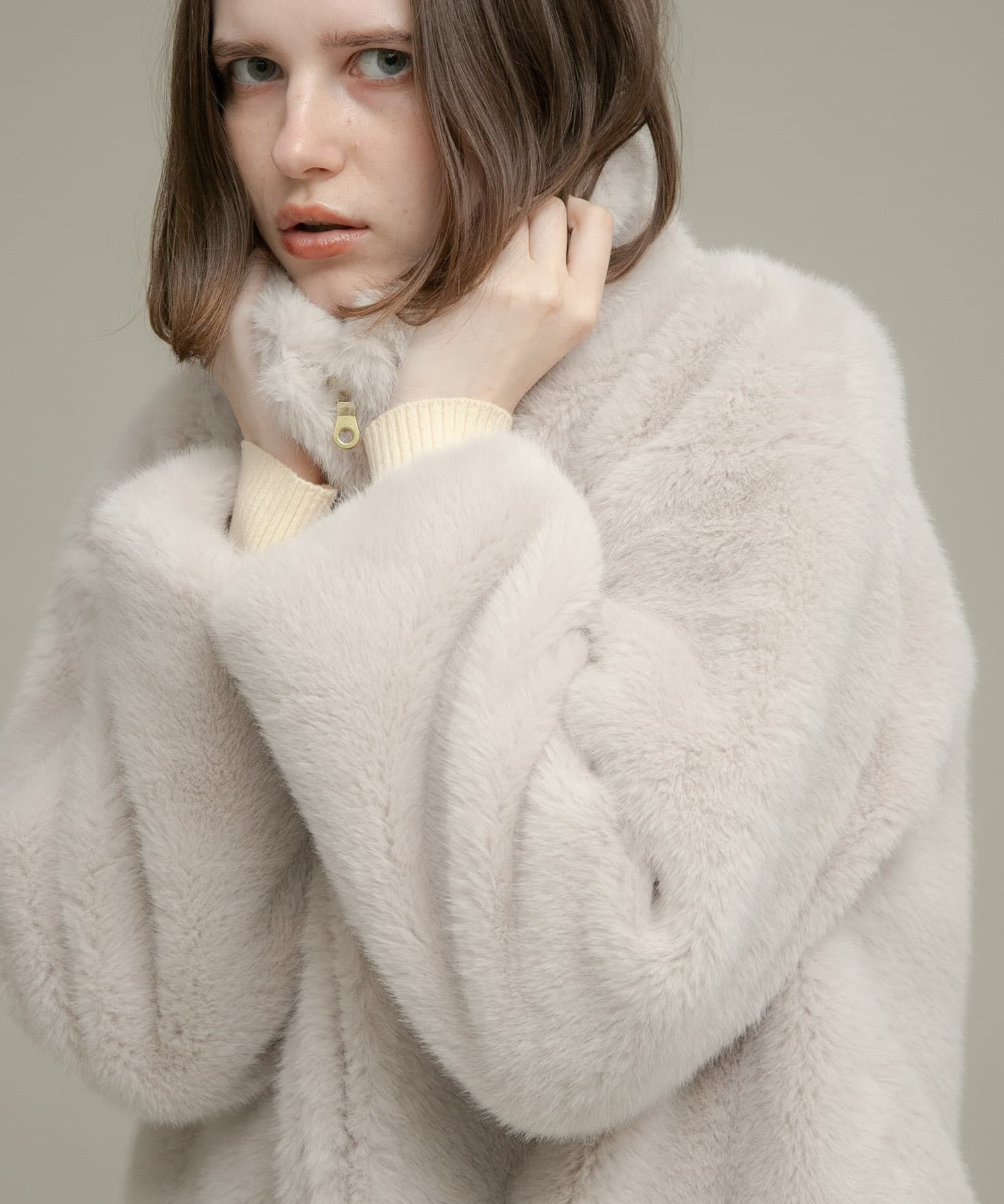 Sonny Label 「ミンクライクファーブルゾン」|ブルゾン・スタジャン|