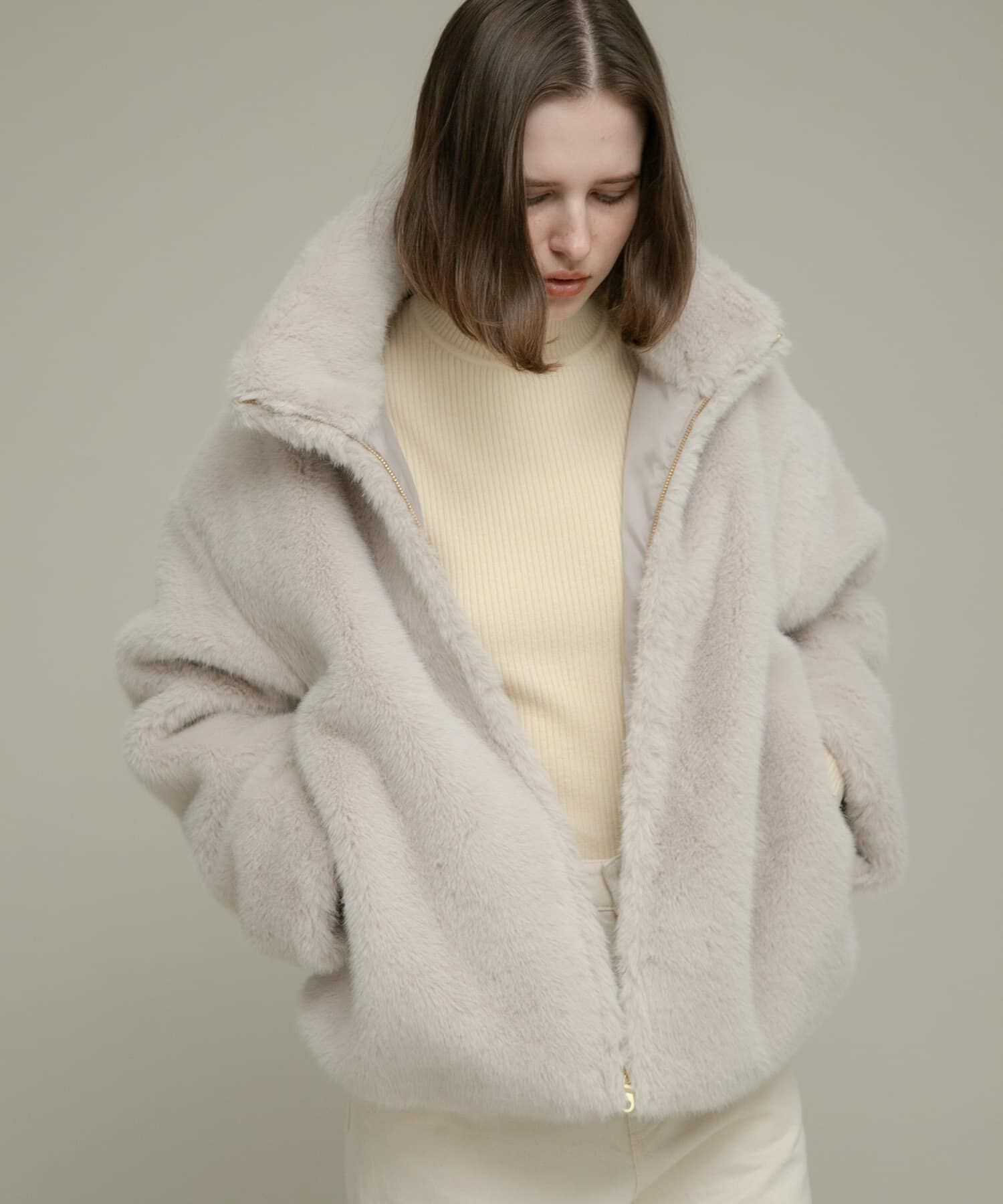 Sonny Label 「ミンクライクファーブルゾン」|ブルゾン・スタジャン|