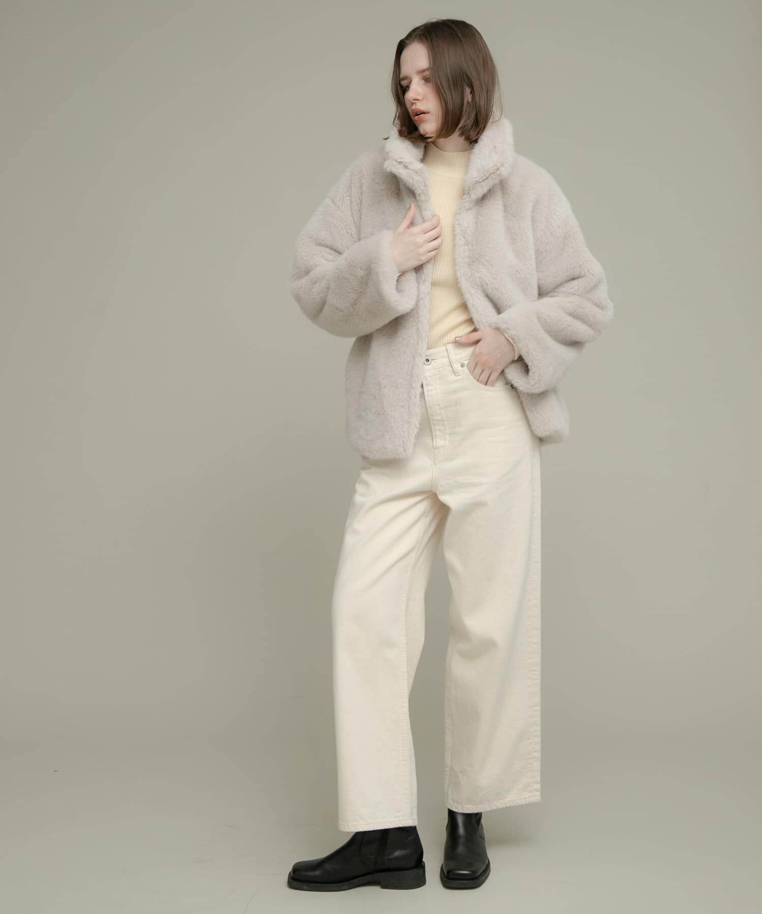 Sonny Label 「ミンクライクファーブルゾン」|ブルゾン・スタジャン|