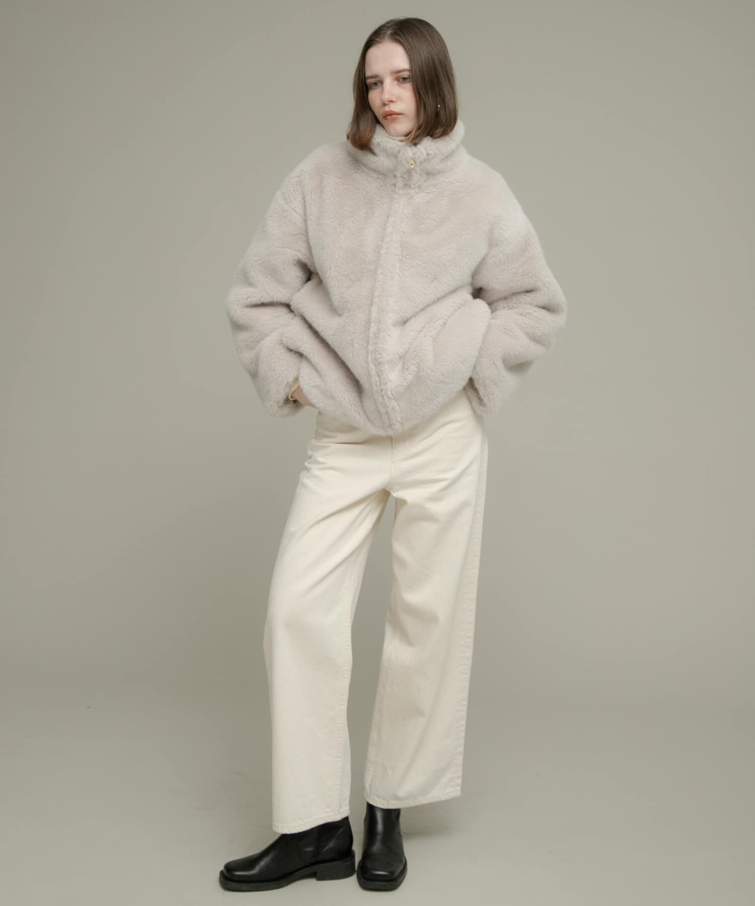 Sonny Label 「ミンクライクファーブルゾン」|ブルゾン・スタジャン|