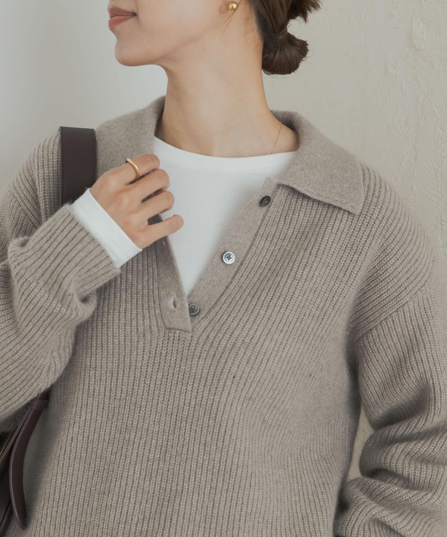 URBAN RESEARCH DOORS「コットンラウンドヘムカットソー」|Tシャツ・カットソー|