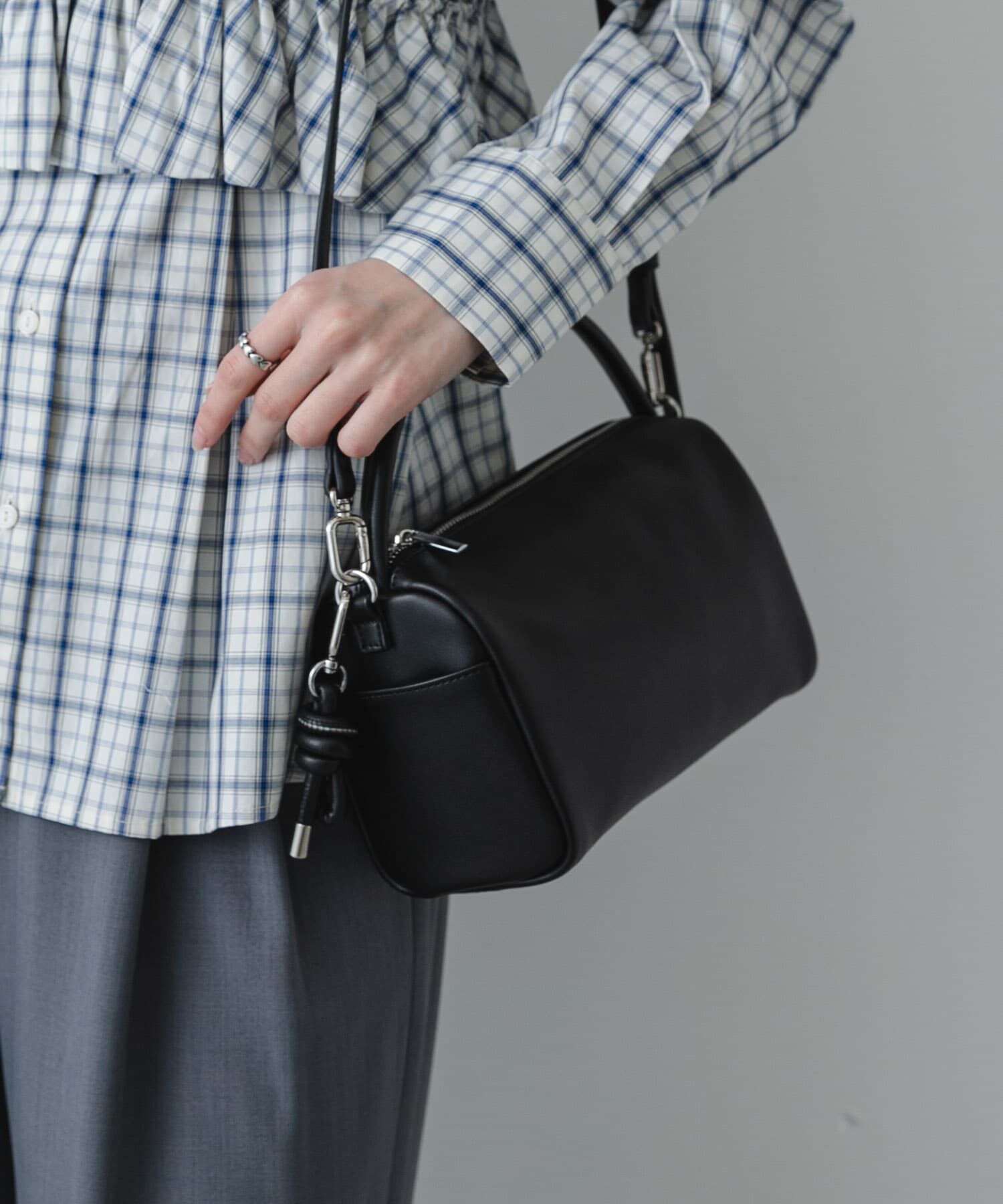 SENSE OF PLACE by URBAN RESEARCH「ラウンドスクエアソフトバッグ」|ハンドバッグ|