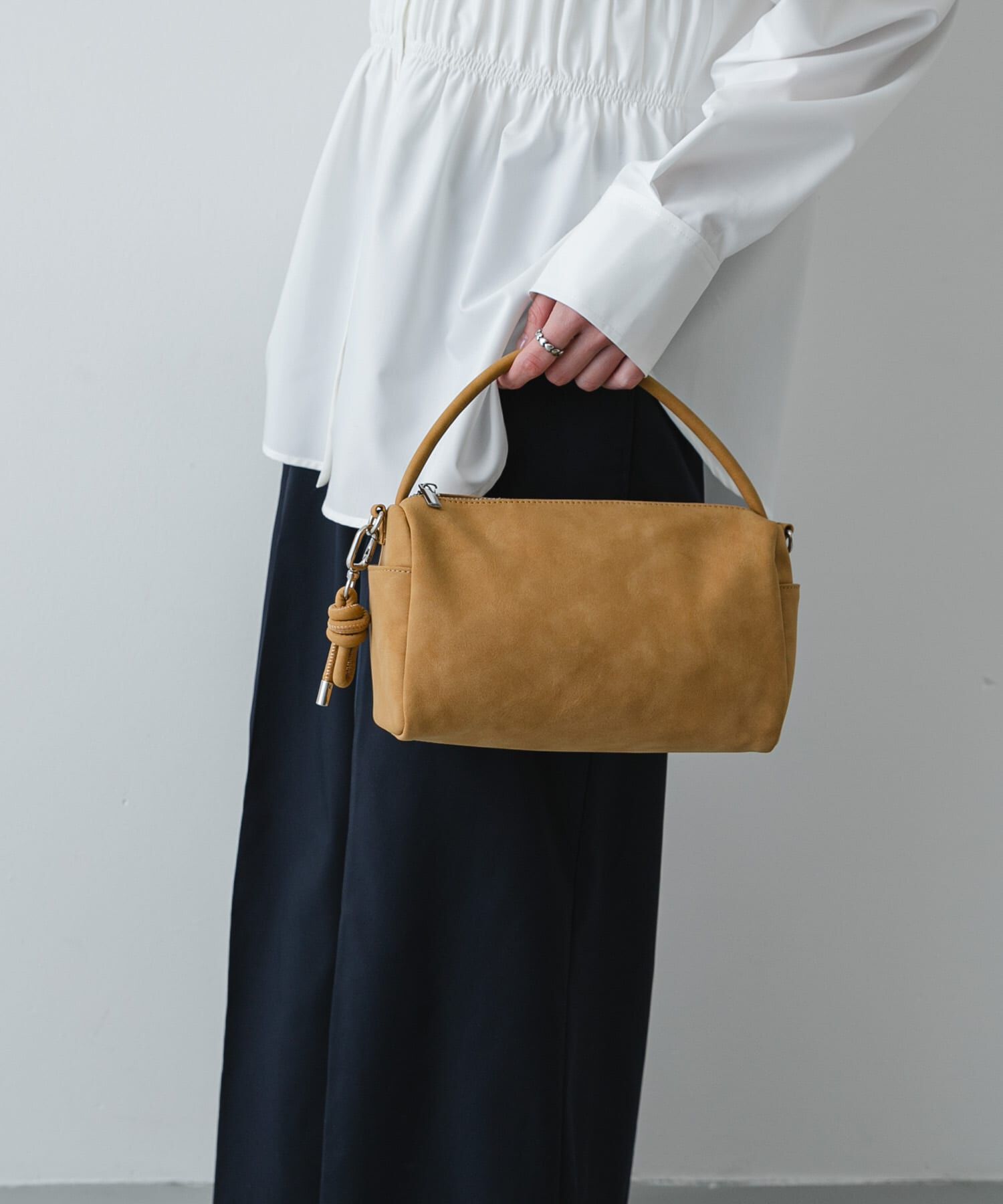 SENSE OF PLACE by URBAN RESEARCH「ラウンドスクエアソフトバッグ」|ハンドバッグ|