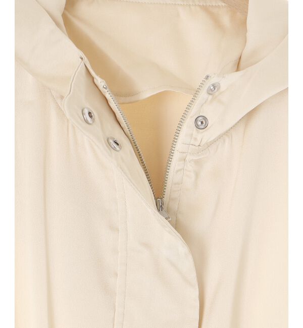 MAJESTICLEGON「ウエストきゅっとサテンブルゾン」|ブルゾン・スタジャン|