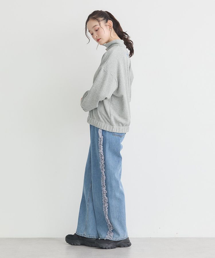 earth music&ecology「Champion&times;emaeハーフジップハートスウェット」|スウェット・ジャージ|