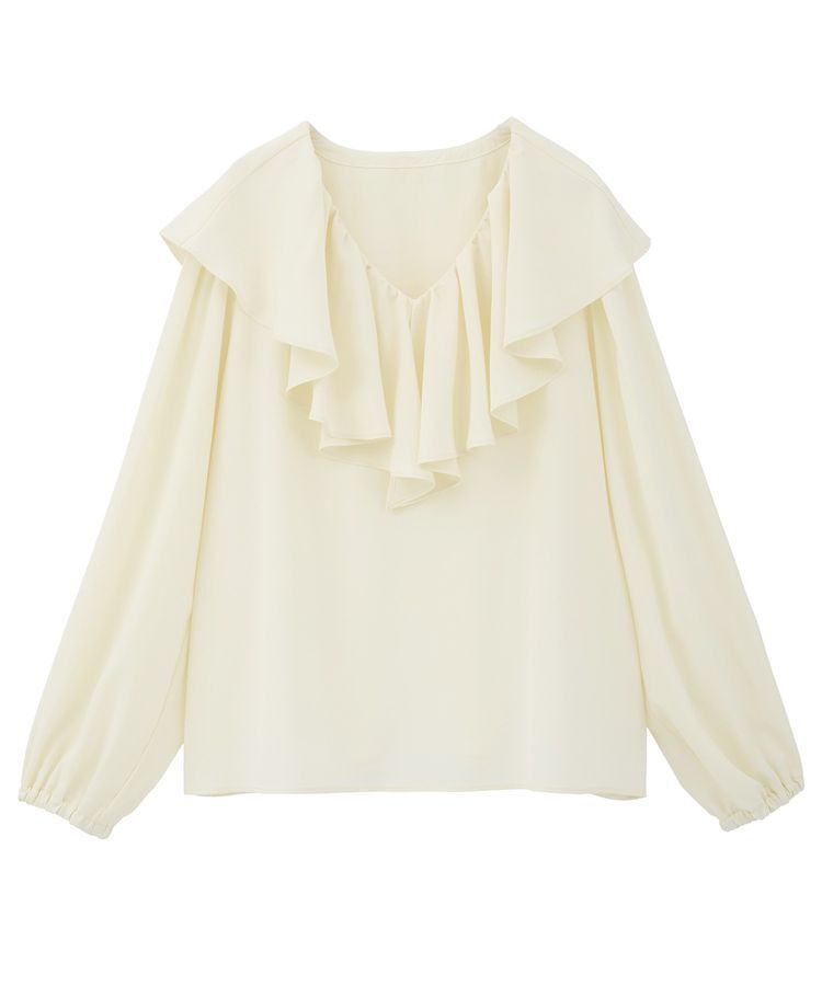 AMERICAN HOLIC「フリルカラーブラウス」|シャツ・ブラウス|