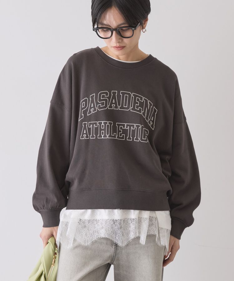 AMERICAN HOLIC「カレッジロゴドルマンスウェット」|スウェット・ジャージ|Charcoal Gray