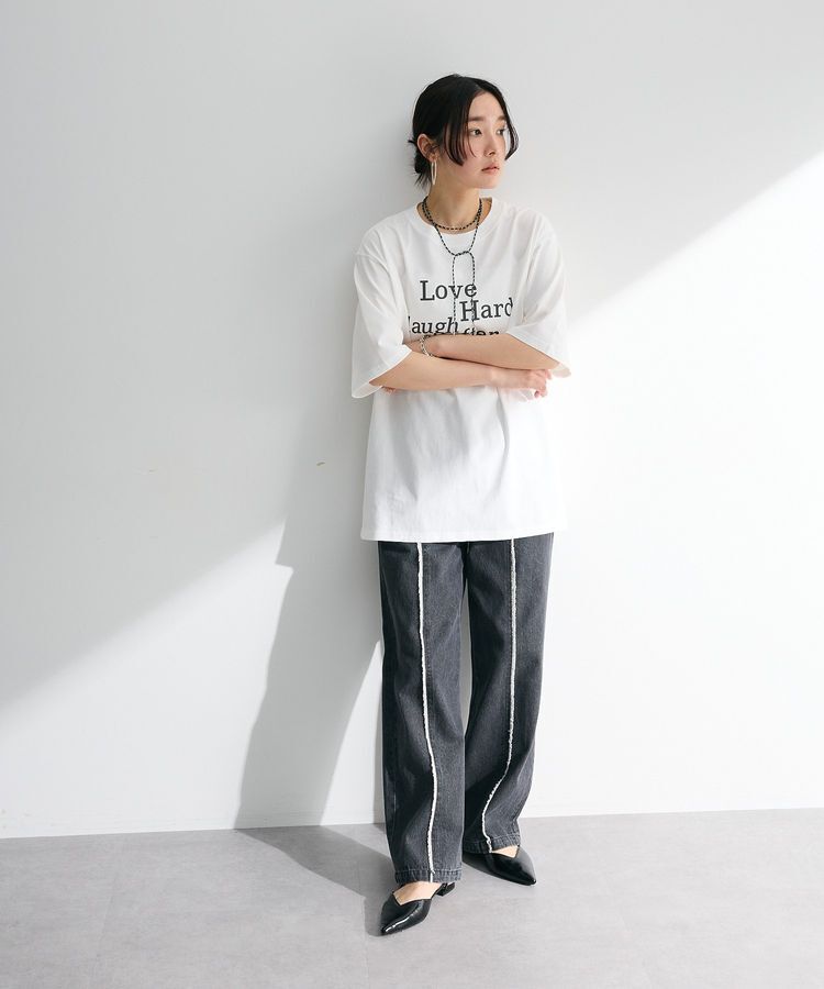 Green Parks「・ELENCARE DUE ロゴpt 6分袖TEE」|Tシャツ・カットソー|