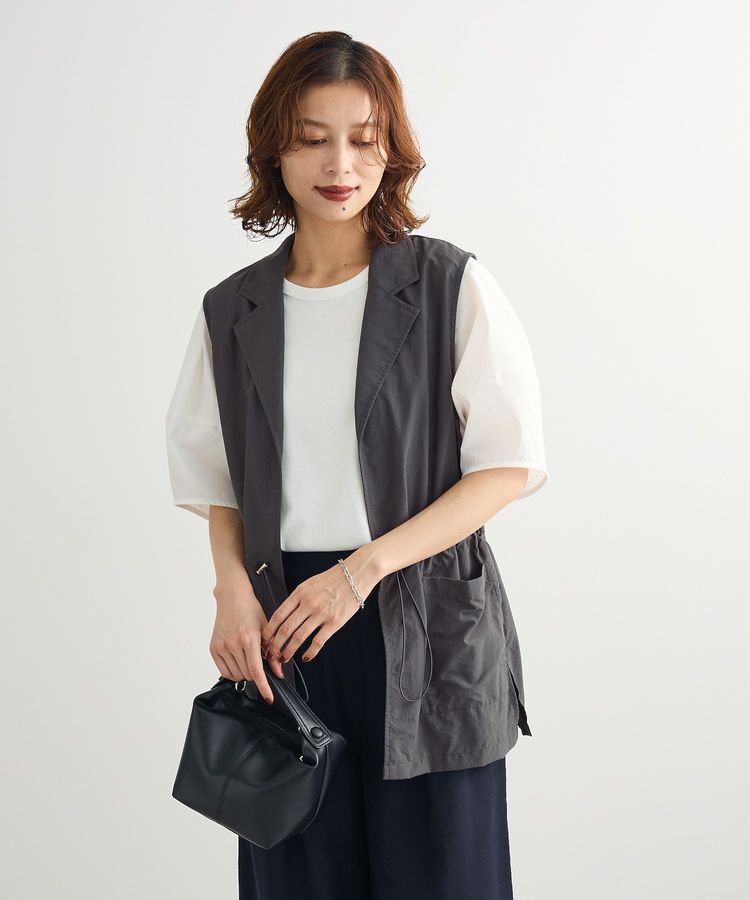 Green Parks「・ELENCARE DUE バックZIPハイブリットT」|Tシャツ・カットソー|