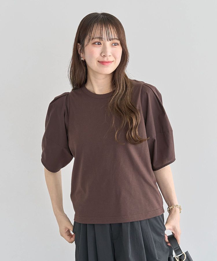 Green Parks「・ELENCARE DUE バックZIPハイブリットT」|Tシャツ・カットソー|