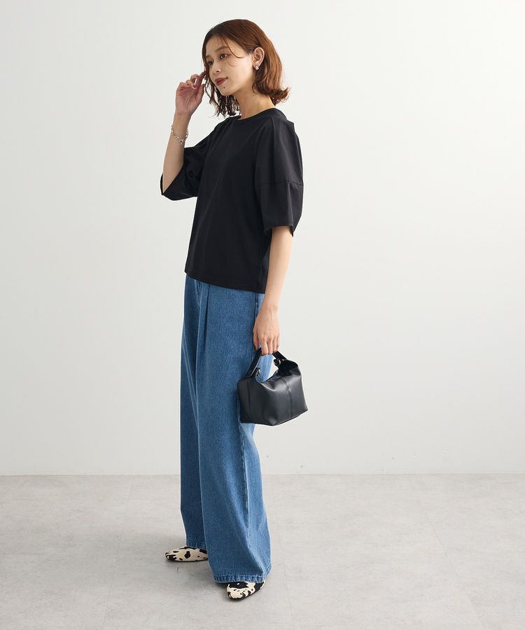 Green Parks「・ELENCARE DUE バックZIPハイブリットT」|Tシャツ・カットソー|