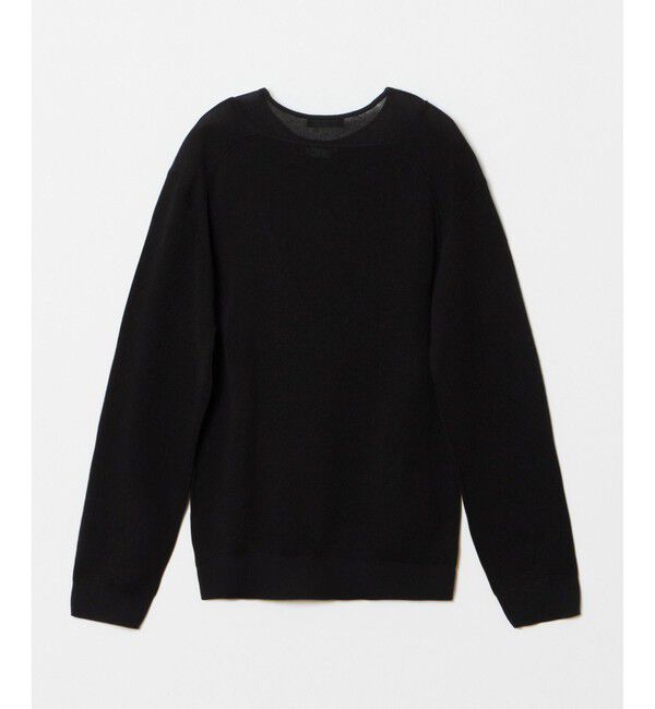 allureville「ディープV ネックレイヤードプルオーバー」|ニット・セーター|