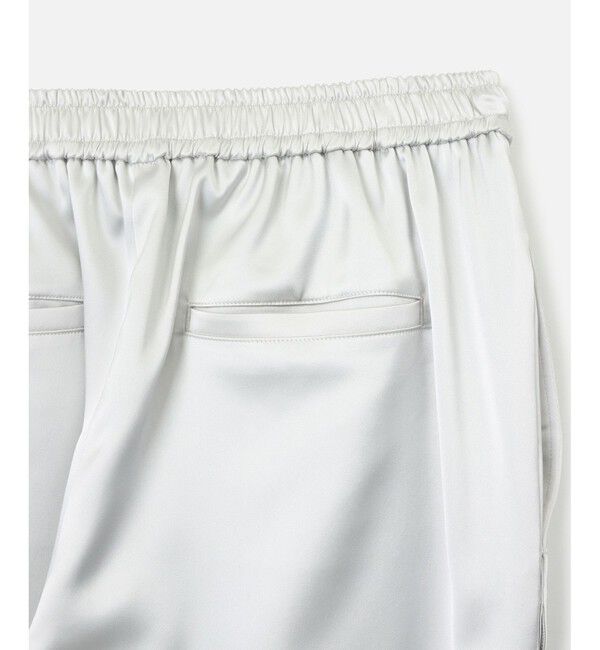 allureville「【セットアップ対応可能】シルキーサテンイージーパンツ」|チノ|