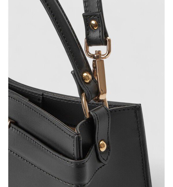 allureville「ツイストバックルスクエアショルダーバッグ」|ショルダー・メッセンジャー|