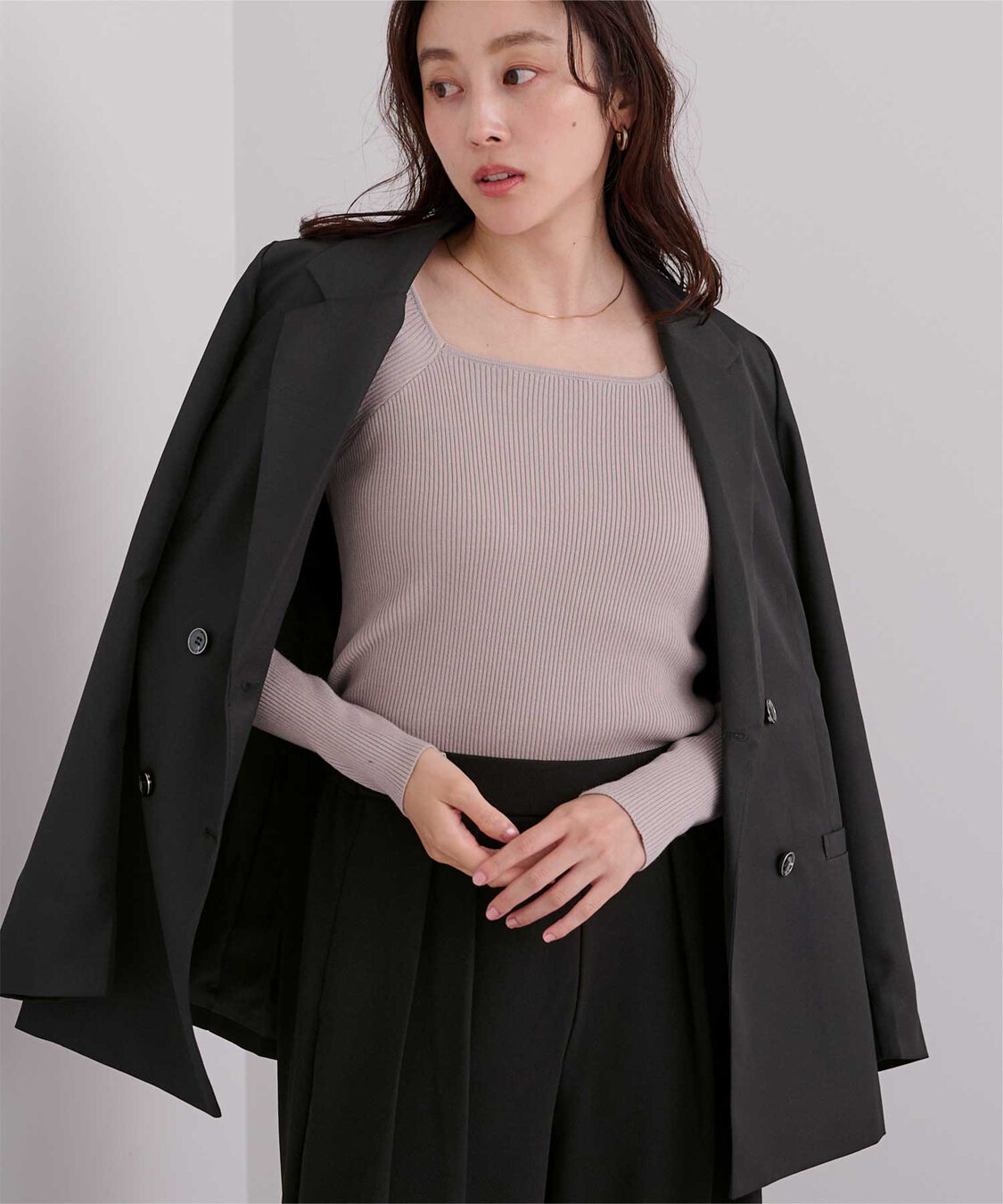 ur's「テーラードダブルブレストジャケット」|テーラードジャケット|