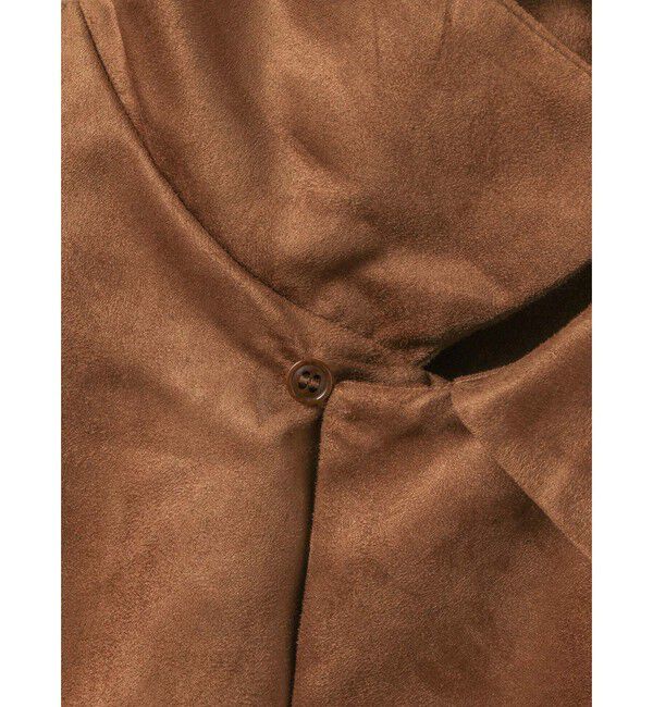 MidiUmi「MidiUmi フェイクスエードシャツ」|シャツ・ブラウス|